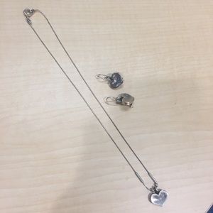 Silpada 925 sterling silver hearts set